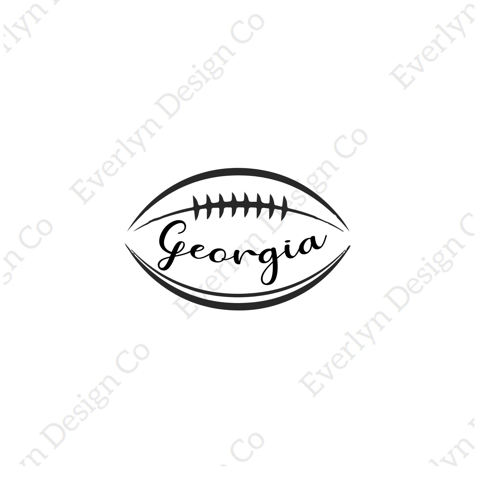 Georgia Svg Georgia Football Svg Football Svg Printable - Etsy