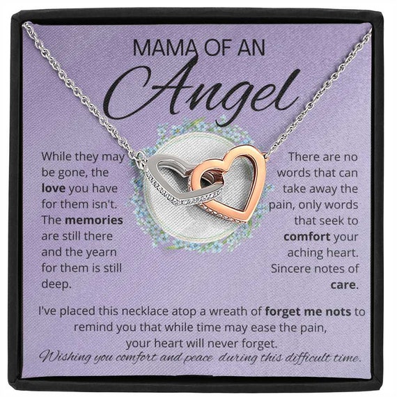 Necklace for grieving mother deals