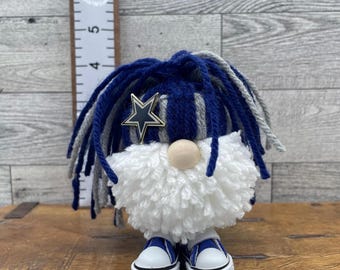Football Gnomes|Gnomes with Shoes|Handmade Gnomes|Gnomes|Cowboys|Dallas Cowboys
