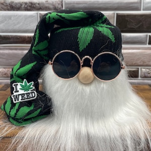 Pot Gnome|Pot head gnome|420 Gnome|Happy 420|Marijuana Gnome|Weed Gnome|Handmade Gnomes