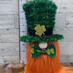 Leprechaun Gnome|St Patrick’s Day Gnome|Irish Gnomes|Lucky Gnomes|Shamrock Gnomes|Handmade Gnomes