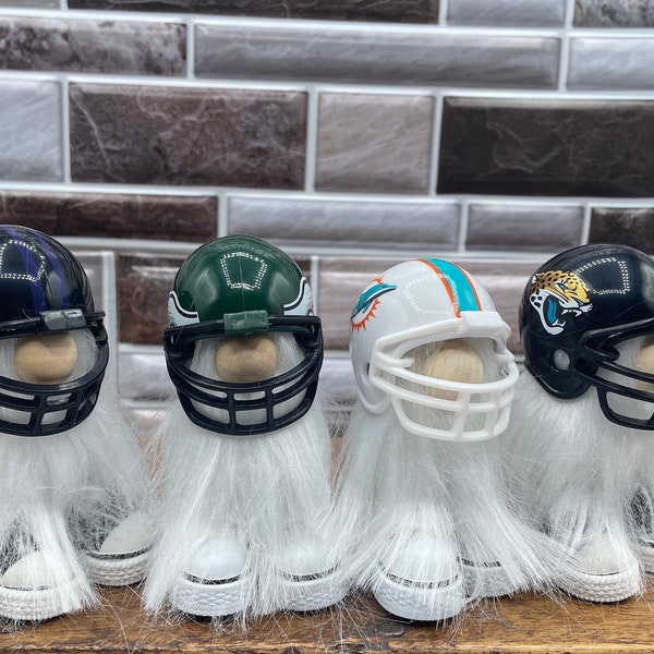 Small Football Gnomes|All NFL teams|NFL Gnomes|Gnomes with Hats|Gnomes with Shoes|Gnomes|Handmade Gnomes