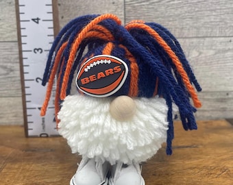 Football Gnomes|Gnomes with Shoes|Handmade Gnomes|Gnomes|Bears|Chicago Bears