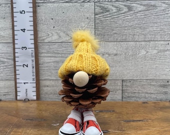 Little Fall Gnomes|Pinecone Gnomes|Gnomes with Shoes|Gnomes|Handmade Gnomes