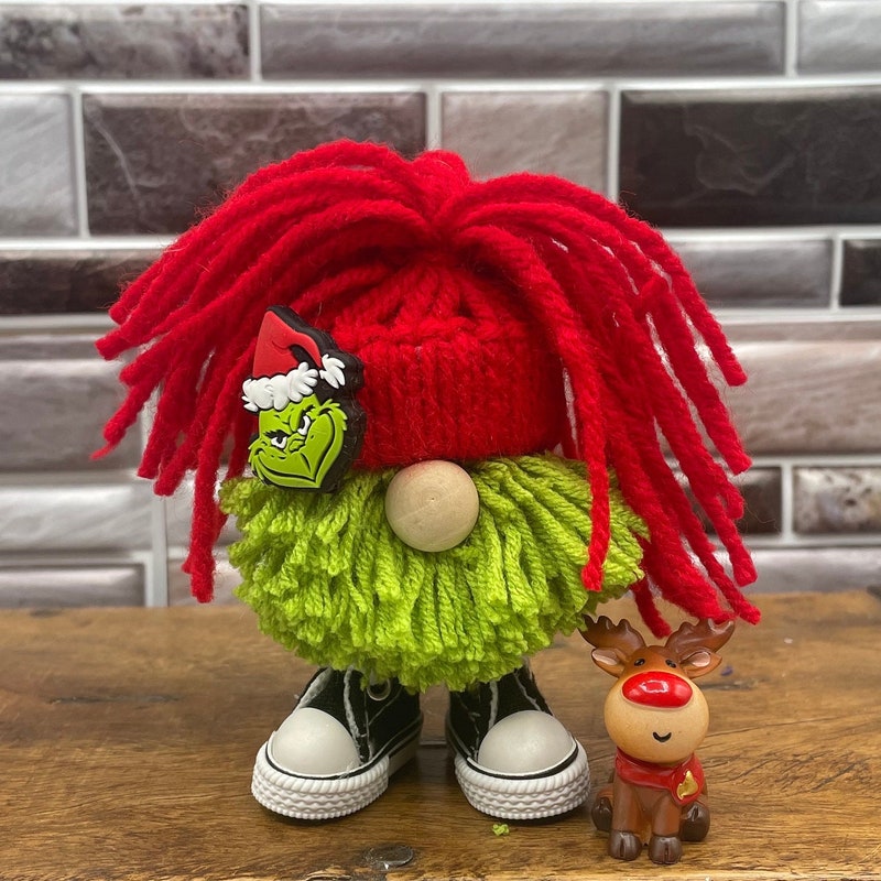 Grinch Gnome Etsy