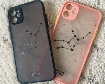 Set of 2 Iphone 11 Cases Virgo Astrological Sign