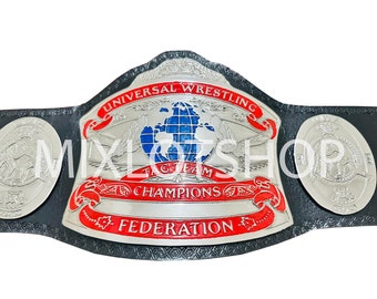 Universal Wrestling Federation UWF Tag Team Championship Wrestling Title Belt