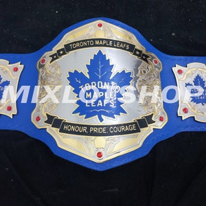 Toronto Maple Leafs Wrestling Titel Replik mit blauem Riemen
