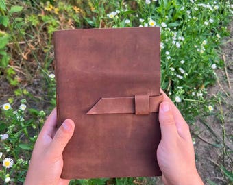 Replik von Arthur Morgans Tagebuch – Handgefertigtes Notizbuch aus Leder | Von Red Dead 2 inspiriertes Cowboy-Tagebuch, handgenähtes Tagebuch