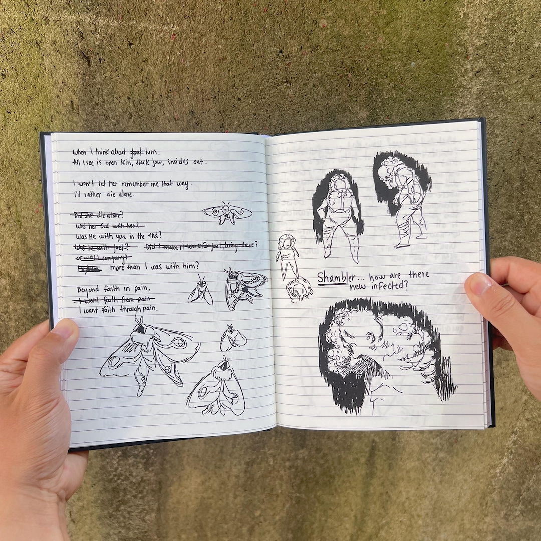 Ellie's Journal Replica - the Last of Us Part II Prop, Apocalypse ...