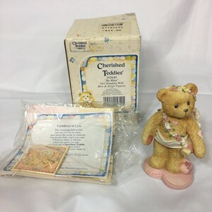 Cherished Teddies ENESCO 1994 “Be Mine” Bear Figurine - 103640