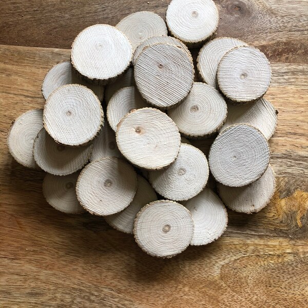Wood Rounds Etsy