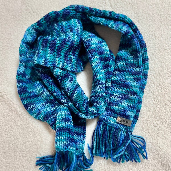 Double Layer Woollen Scarf