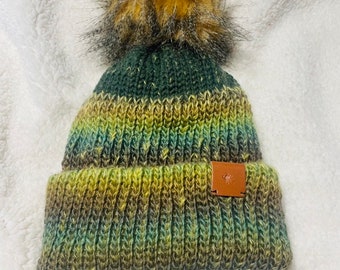 Double Layer Beanie with Merino.