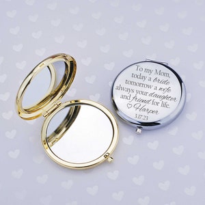 Mother of the Bride Gift, Friend for Life Pocket Mirror, Gift for ...