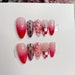 Japanese art anime KNY handmade press on nails!
