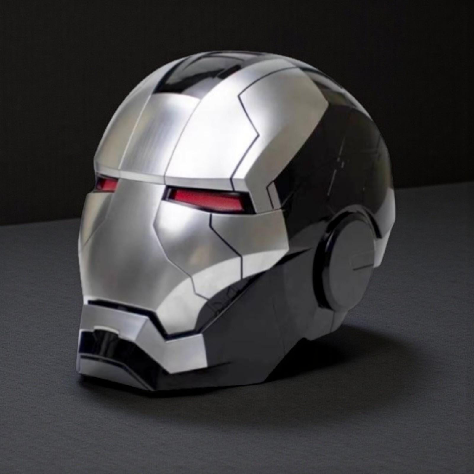 【1点物・金属製】アイアンマン マーク3 ヘルメット 実寸大 レプリカ シルバー Amazon.co.jp: ハズブロ レプリカ マーベル・コミック レジェンド