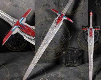 Optimus Prime Sword of Judgment 49” Metal Replica - Life Size Transformers Stainless Steel
