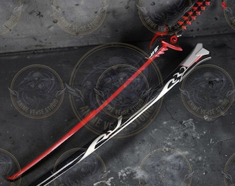 Genji Masamune Wakizashi 30” Metal Replica | Overwatch Genji Sword Cosplay Prop - Cyber Ninja Katana Life Size