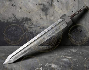 Elden Ring Greatsword 54” Metal Replica - Colossal Sword Life Size Prop