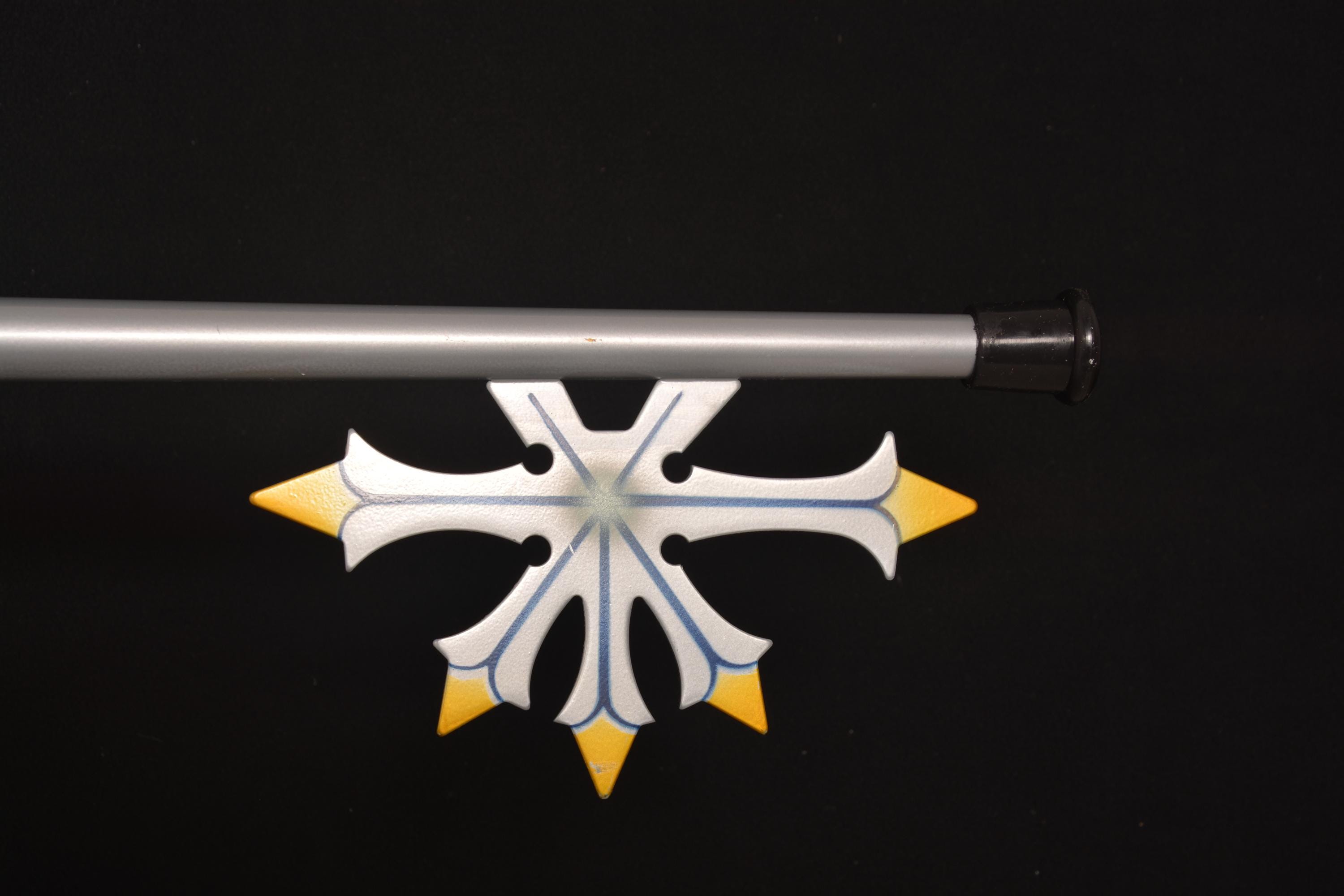 Oathkeeper Keyblade 35” Metal Replica - Kingdom Hearts Life Size Prop ...