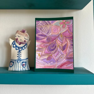 CARTE D'ART - 57 VÉRITÉ (originale, pièce unique, DINB6)