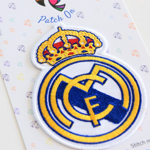 Madrid Embroidery Patch Etsy