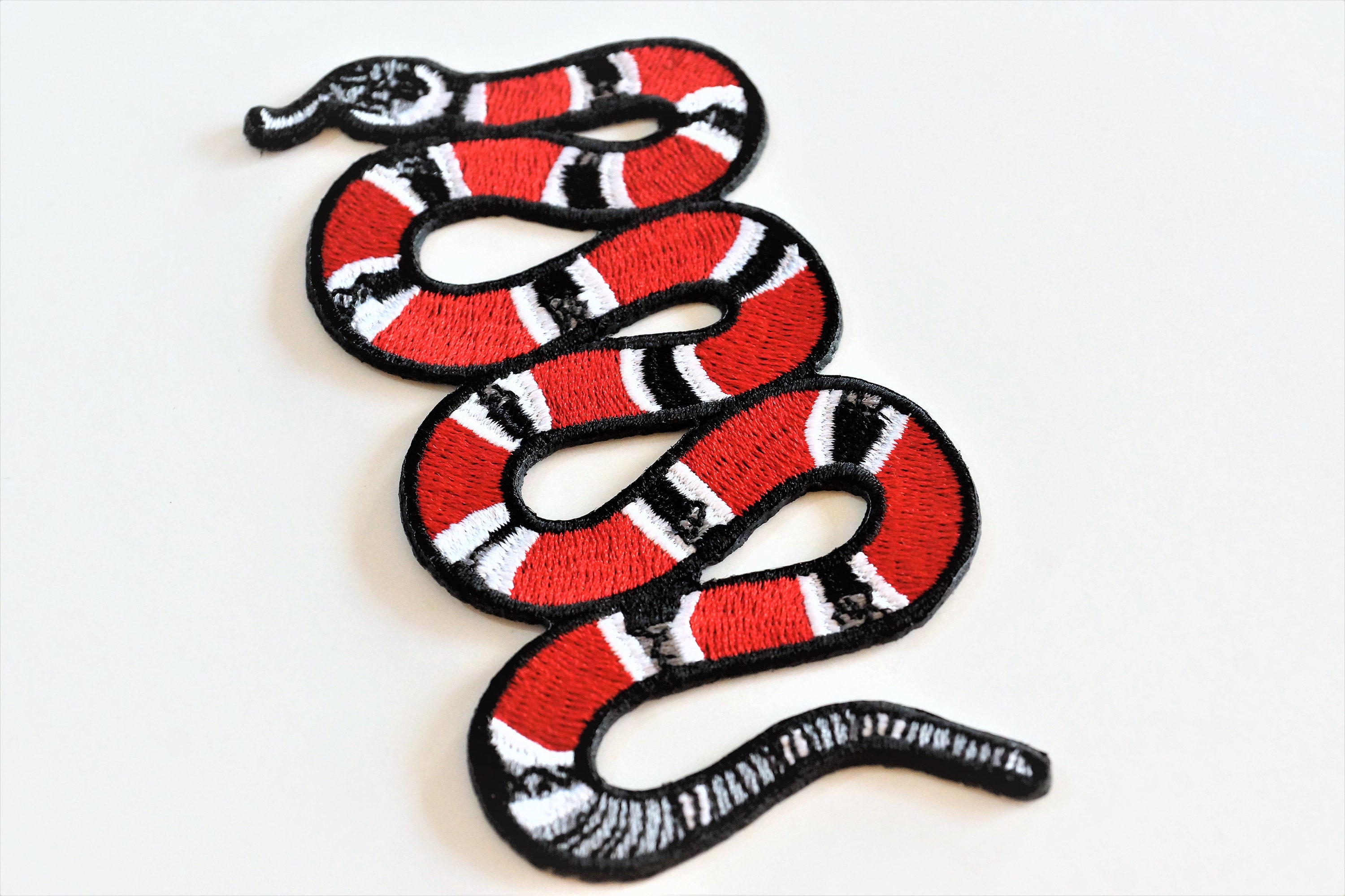 6 Sheets GUCCI Snake Nail Stickers