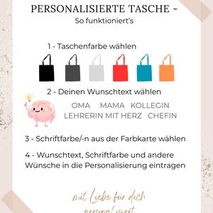 Cosmetic bag “Bride Emergency Bag” - Gift for the bride - personalized with name and date - personalized bag - JVA image 9