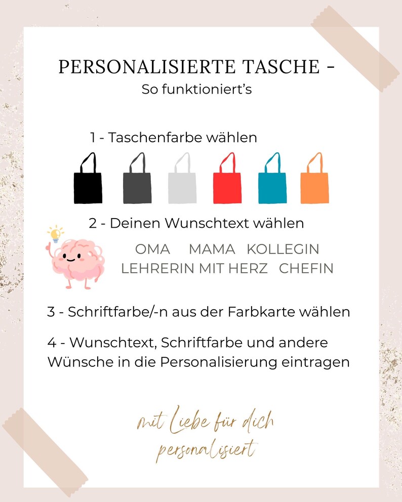 Cosmetic bag “Bride Emergency Bag” - Gift for the bride - personalized with name and date - personalized bag - JVA image 9