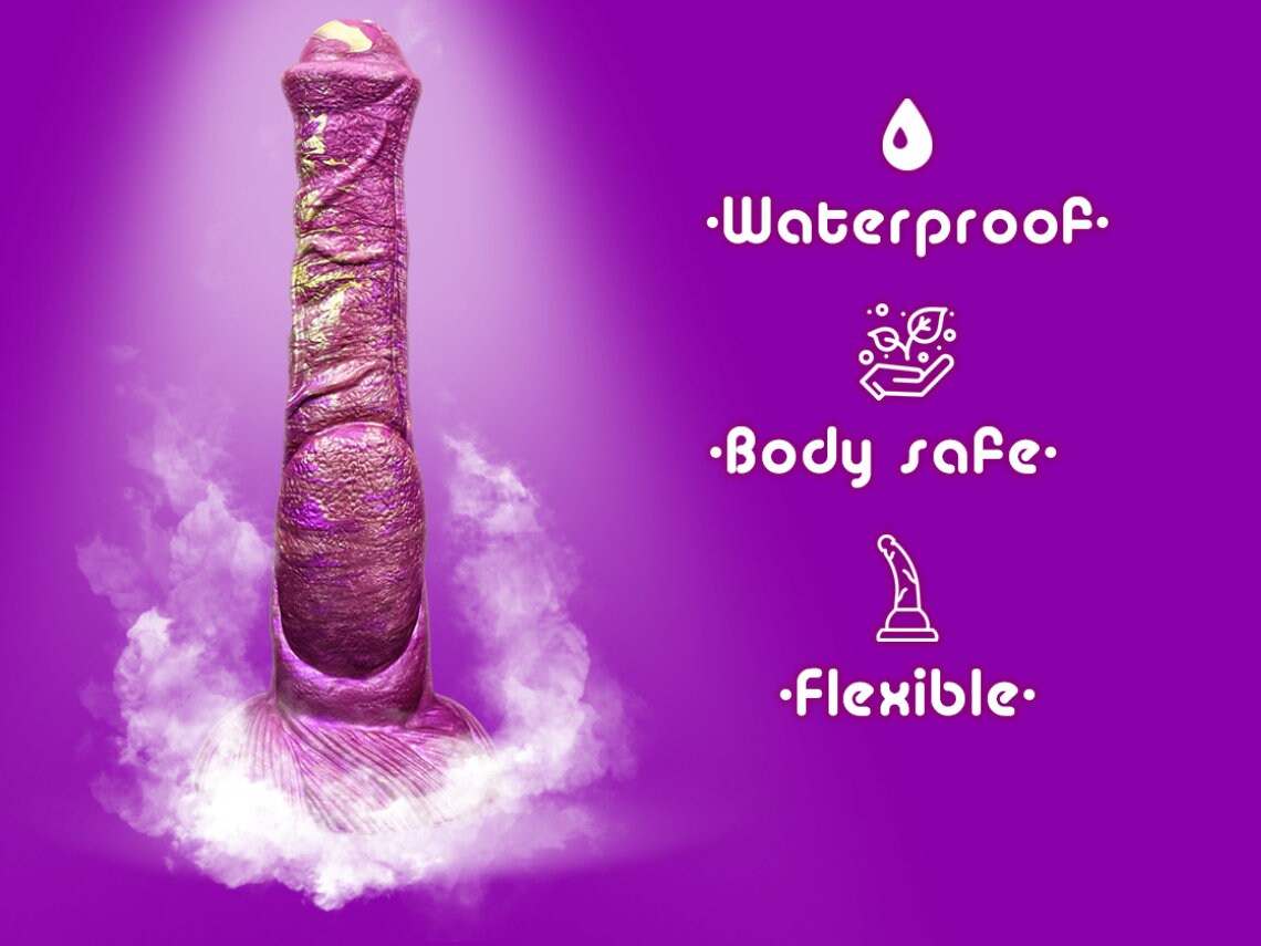 Huge Monster Dildo Large Fantasy Dildo Big Didlo Silicone Etsy