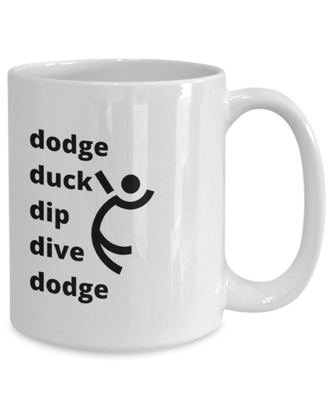 5ds of Dodgeball Coffee Mug Tea Cup Gifts Ideas for Dodgeball Player ...