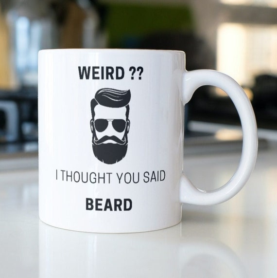 Funny Gifts for Men Funny Guy Mugs Bearded Men Cups Bearded Men