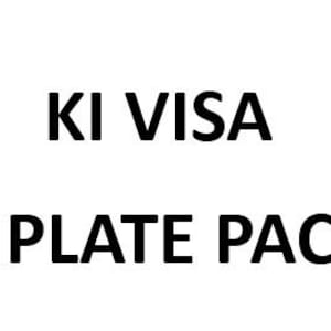 K1 VISA VORLAGE