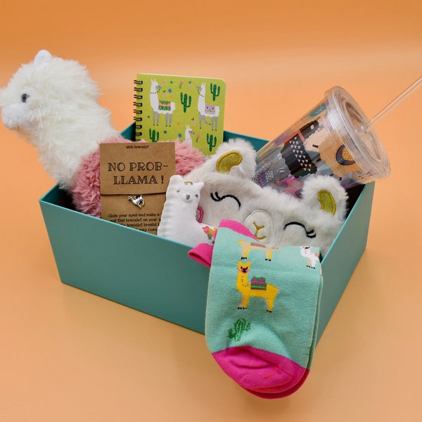 Birthday Gift, Llama Birthday Gift, Birthday Package, Happy Birthday