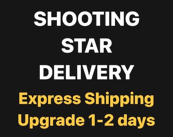 A &quot;Shooting Star&quot; Delivery - Express Shipping Upgrade - Receive your item tomorrow or the day after! Much cheaper than USPS & FedEx!