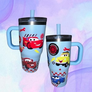 Toddler spill proof character tumbler with name