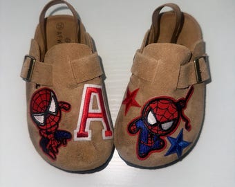Toddler spider patch clogs