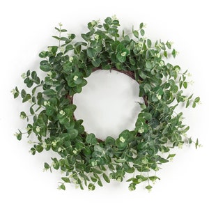 Eucalyptus Wreath, Year Round Wreath, Large Greenery Wreath, Year Round Wreath For Front Door, 28&quot; Wreath, Front Porch Decor
