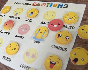 Emotional Intelligence Learning Bundle, Printable, Toddler Preschool Learning Tool, Educational, Homeschool, Kindergarten,Kids Busy Activity