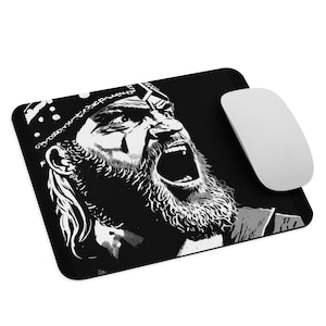 Screaming Viking Mouse pad