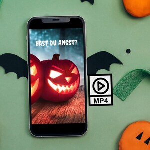 Halloween Digital Animated Invitation with Audio, Animated ECard Digital Halloween Invitation with Sound