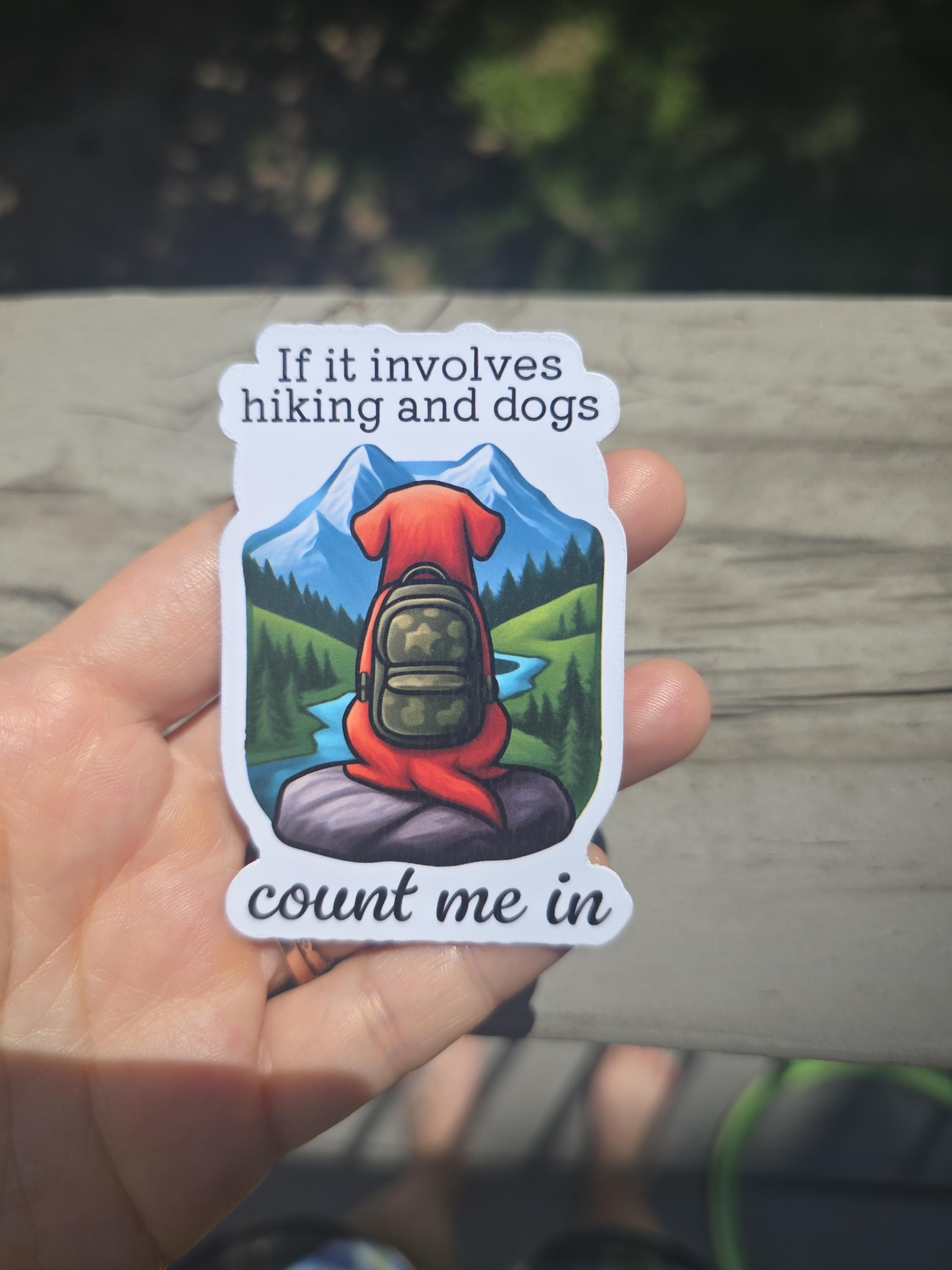 Adventurer Sticker, Hiking Sticker, Outdoor Sticker, Waterproof Vinyl ...