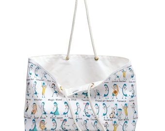 Cooter canoe tote bag, Nurse bag, Nurse gift, Purewick bag