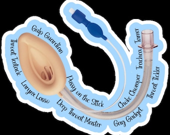 Funny surgery sticker, OR nurse sticker, anesthesiologist decal, funny surgery meme sticker, sticker for Crna, surg tech gift, OR tech gift