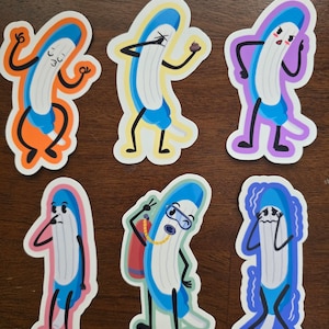 Cute Cooter canoe sticker pack, Purewick sticker, Nurses Week Gift Nurse Meme Sticker fun Nurse gift funny nurse sticker