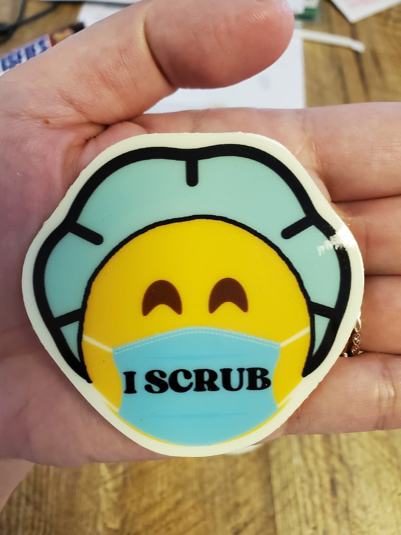 Operating Room Nurse Sticker, Scrub Tech Sticker, Scrub Nurse Sticker ...