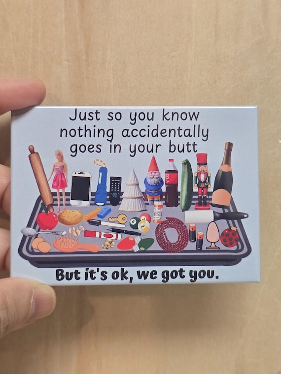Nothing accidentally goes into, Funny nurse humor gift, Nurse magnet, OR crew gift idea, Sarcastic ER nurse magnet, Radiology, Techs, EMT