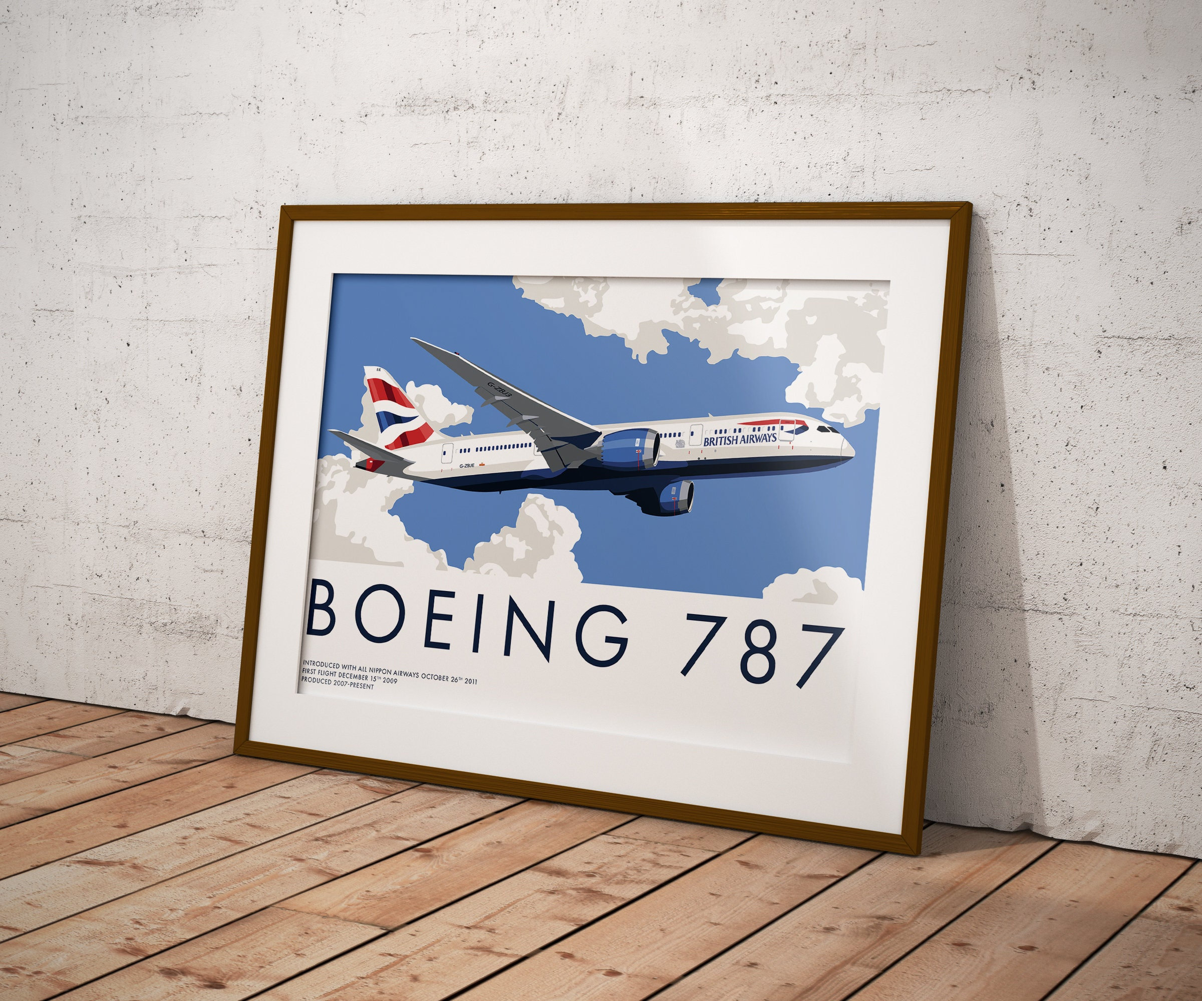 ボーイング B-787 ドリームライナー 初飛行 招待状 ボーイング 787