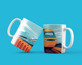 Intercity 125 HST Diesel Locomotive Ceramic Mug